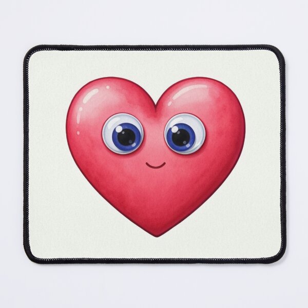 Item preview, Googly Eye Heart designed and sold by Gabriela McDaniel.