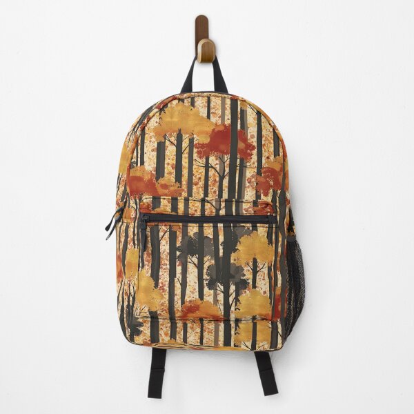 Item preview, Autumn Forest Trees Woodland Pattern designed and sold by ArtStyleAlice.