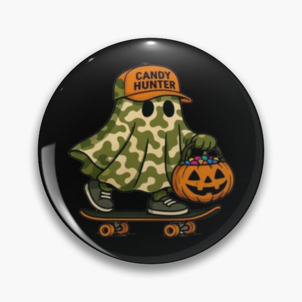 Item preview, candy hunter ghost designed and sold by szydelkowanika.