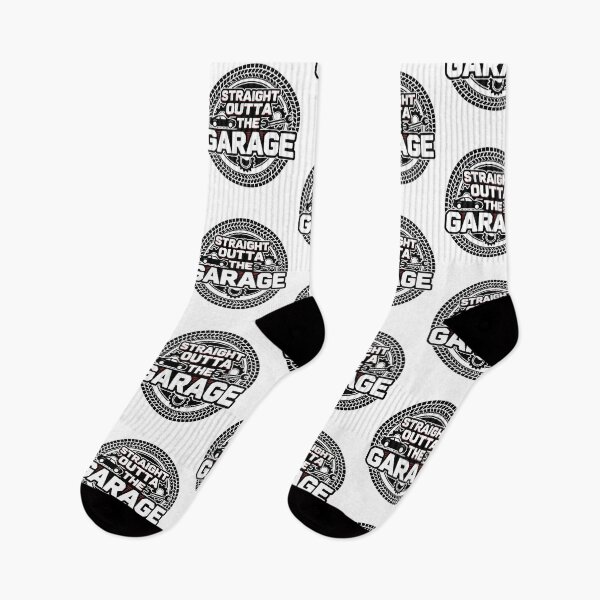 Item preview, Straight Outta The Garage – Funny Car Lover designed and sold by LuxeGraphix.