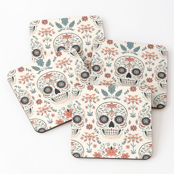 Item preview, Sugar Skull Halloween Skulls designed and sold by PatronesKawai.