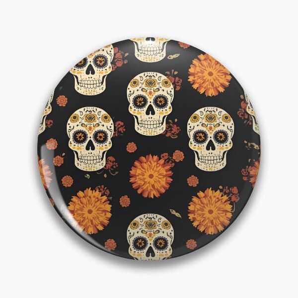 Item preview, Sugar Skull Halloween Skulls designed and sold by PatronesKawai.