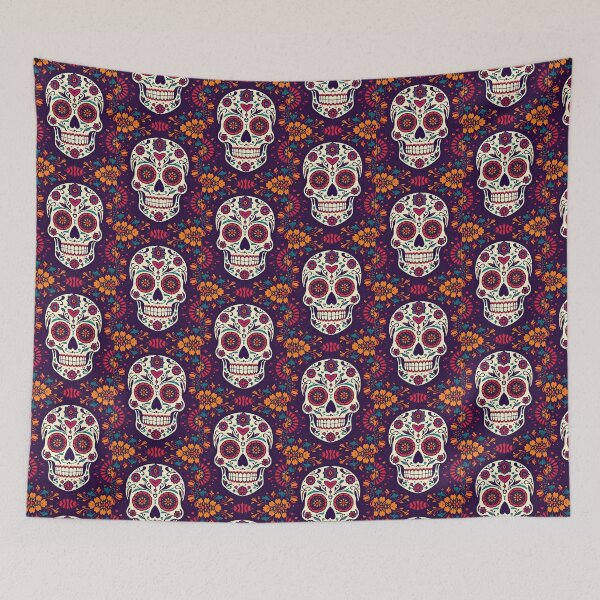 Item preview, Sugar Skull Halloween Skulls designed and sold by PatronesKawai.