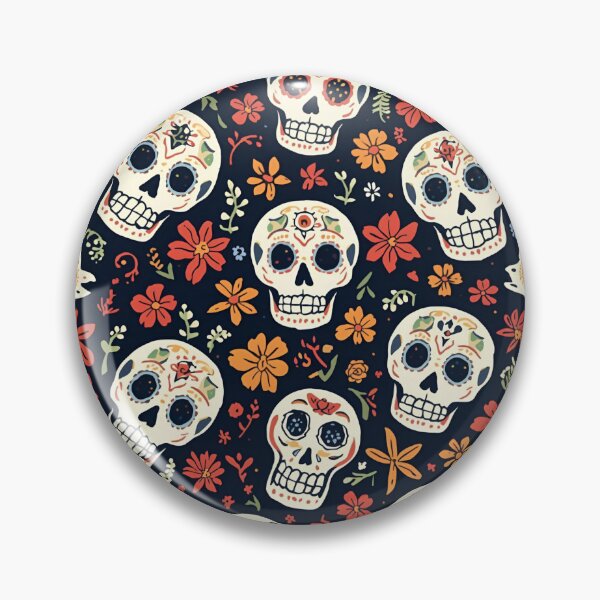 Item preview, Sugar Skull Halloween Skulls designed and sold by PatronesKawai.