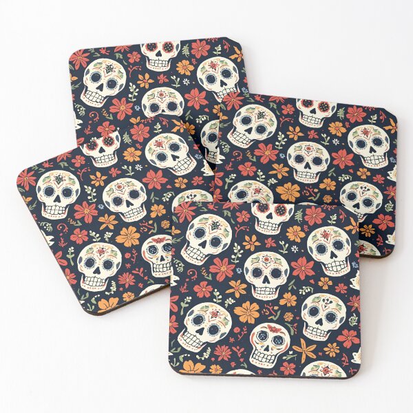 Item preview, Sugar Skull Halloween Skulls designed and sold by PatronesKawai.