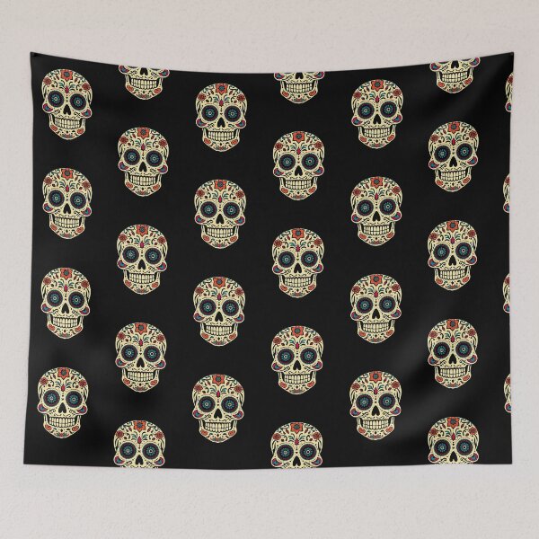 Item preview, Sugar Skull Halloween Skulls designed and sold by PatronesKawai.