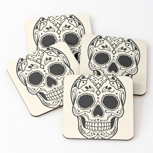 Item preview, Sugar Skull Halloween Skulls designed and sold by PatronesKawai.