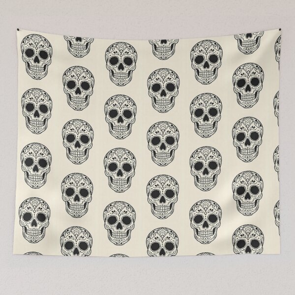 Item preview, Sugar Skull Halloween Skulls designed and sold by PatronesKawai.