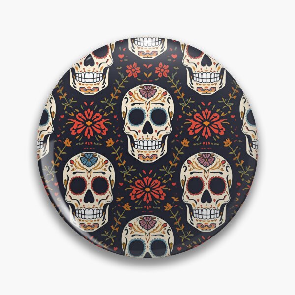 Item preview, Sugar Skull Halloween Skulls designed and sold by PatronesKawai.