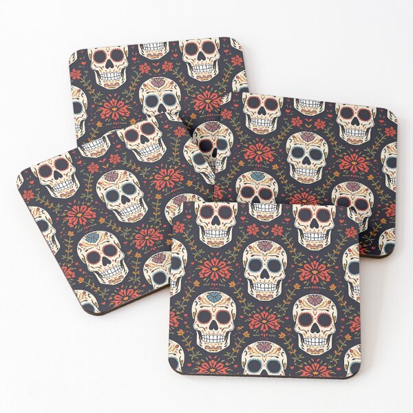 Item preview, Sugar Skull Halloween Skulls designed and sold by PatronesKawai.