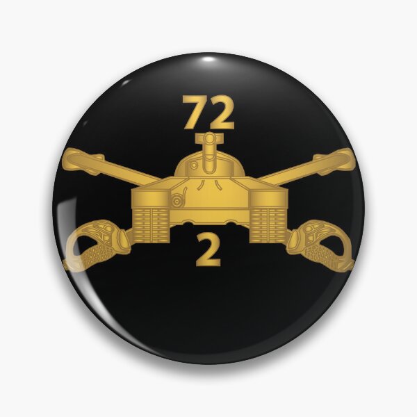 Item preview, Army - 2nd Bn 72nd Armor - Armor Branch wo Txt X 300 designed and sold by Military Insignia Products.