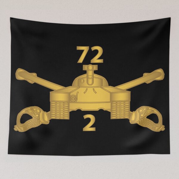 Item preview, Army - 2nd Bn 72nd Armor - Armor Branch wo Txt X 300 designed and sold by Military Insignia Products.