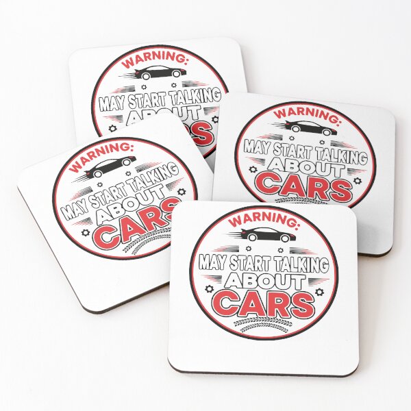 Item preview, Warning: May Start Talking About Cars – Funny Car Lover designed and sold by LuxeGraphix.