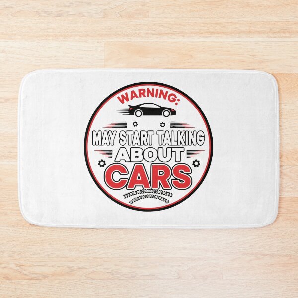 Item preview, Warning: May Start Talking About Cars – Funny Car Lover designed and sold by LuxeGraphix.