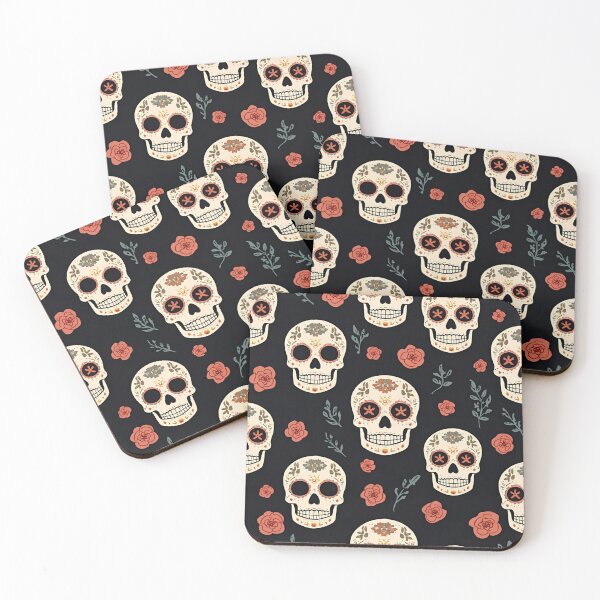 Item preview, Sugar Skull Halloween Skulls designed and sold by PatronesKawai.