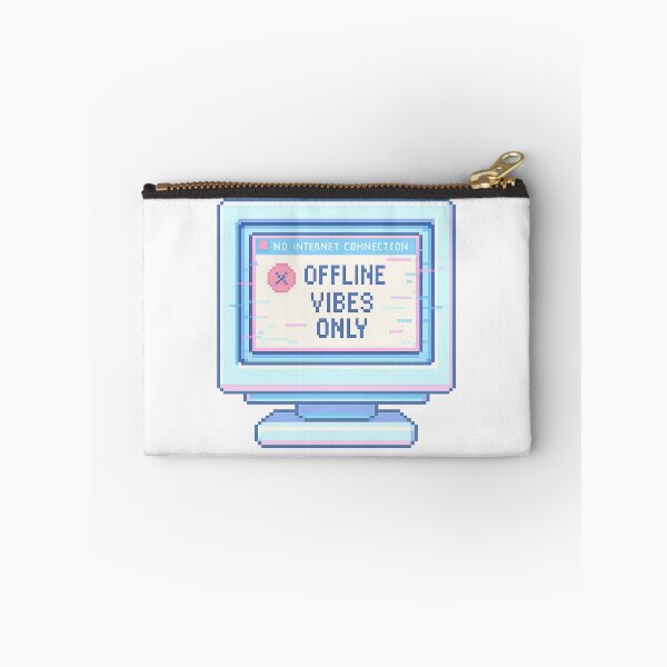 Item preview, Offline Vibes Only - Retro Computer Nostalgia Design designed and sold by FunnyPics4You.