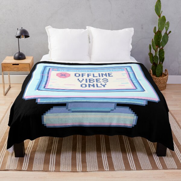 Item preview, Offline Vibes Only - Retro Computer Nostalgia Design designed and sold by FunnyPics4You.