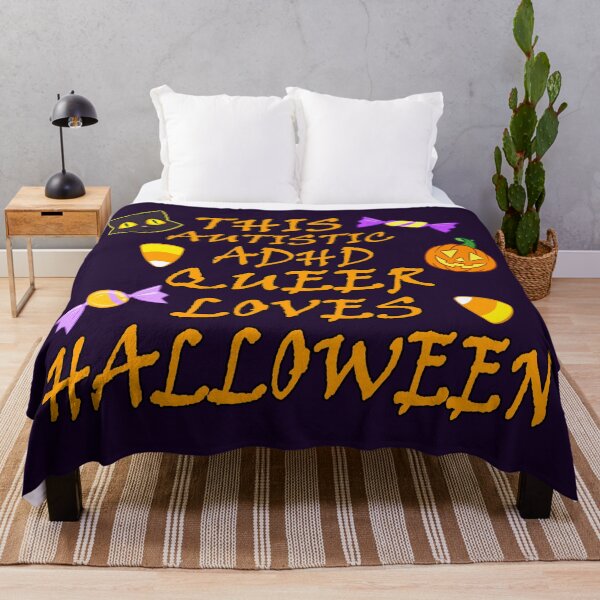 Item preview, Copy of This Autistic ADHD Queer Loves Halloween designed and sold by Artimanx.