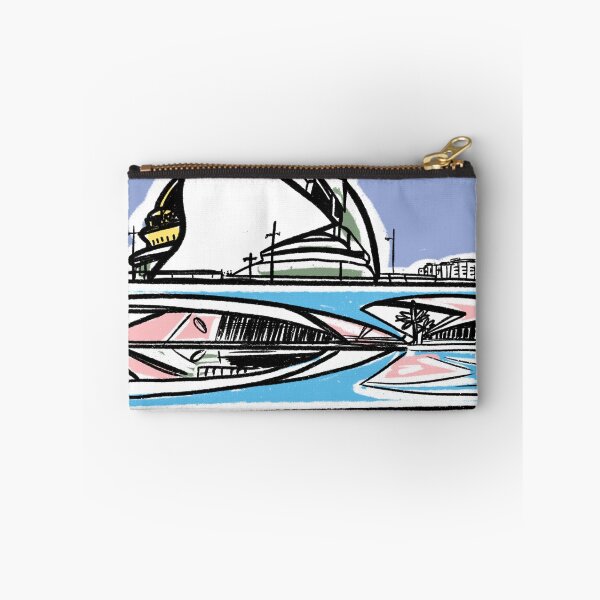 Item preview, Minimal Palacio de las Ciencias Poster | Modern Valencia Architecture Print | City of Arts and Sciences Wall Art designed and sold by Tropical Blood.