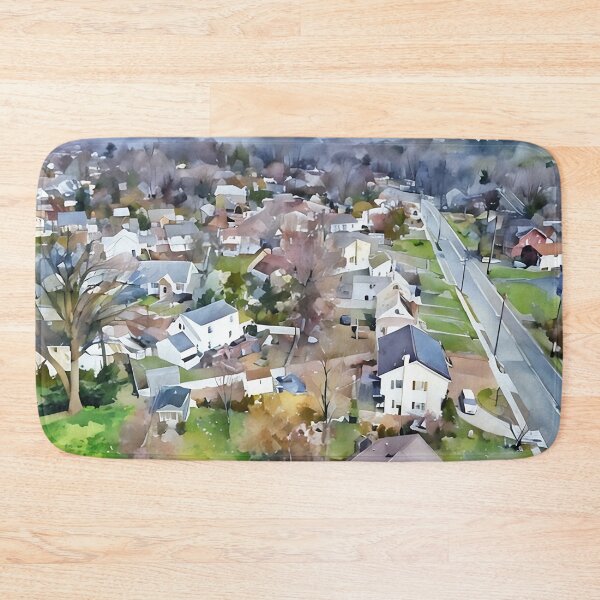 Item preview, Scattered Neighborhoods designed and sold by RCWatercolours.