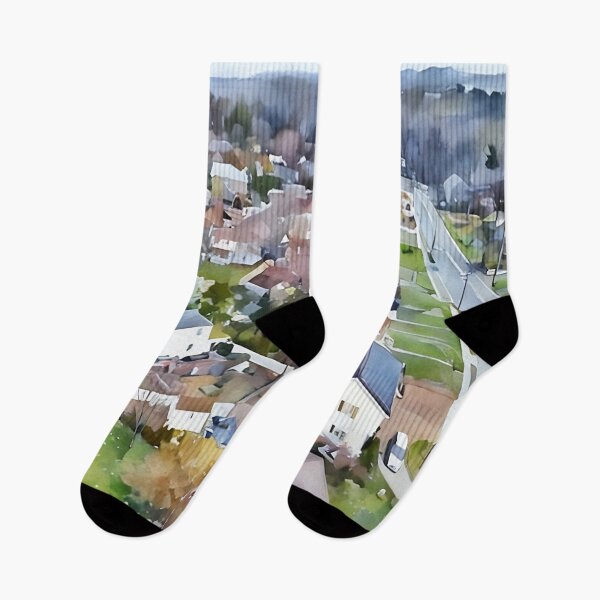 Item preview, Scattered Neighborhoods designed and sold by RCWatercolours.