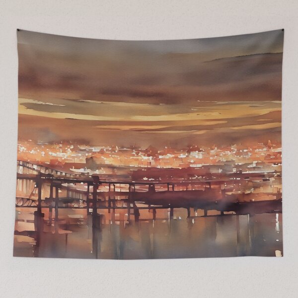 Item preview, Floods of Orange designed and sold by RCWatercolours.