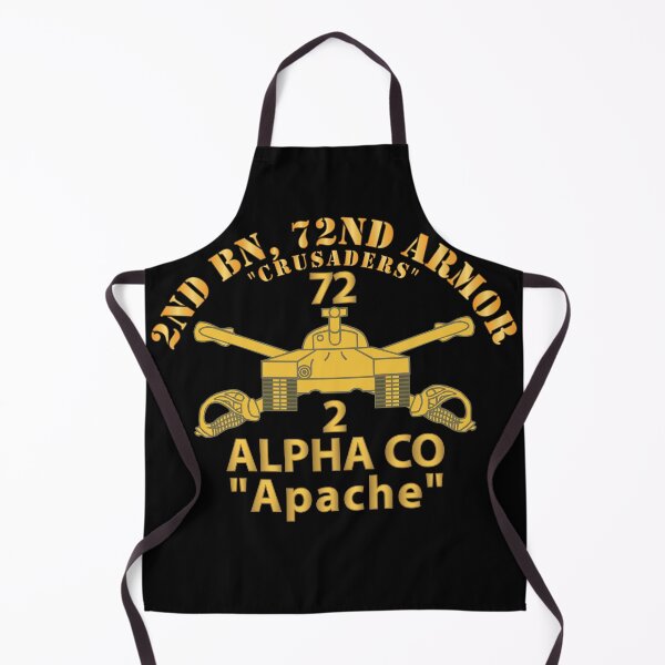 Item preview, Army - 2nd Bn, 72nd Armor - Crusaders - A Co, Apache - Armor Branch wo US Army X 300 designed and sold by Military Insignia Products.