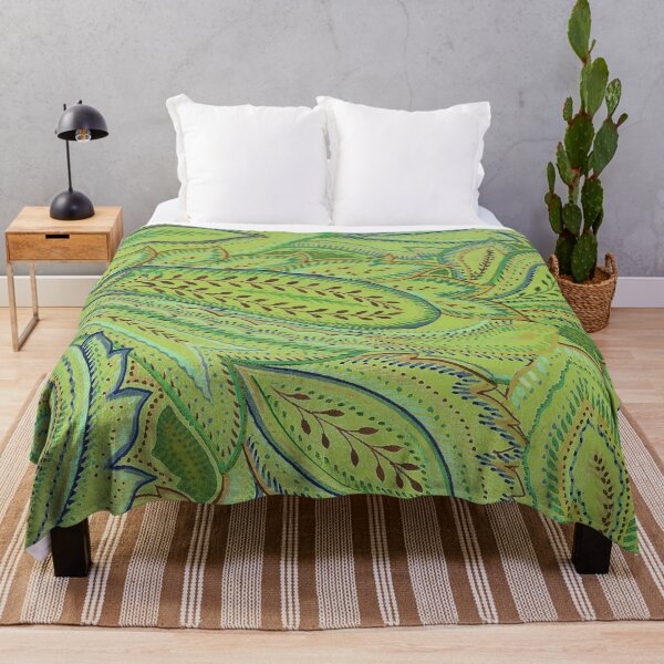 Item preview, paisley  avocado designed and sold by cobblehill.