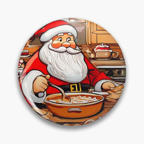 Artikelvorschau, Der Weihnachtsmann und die Lebkuchenmänner. entworfen und verkauft von Zofia Sosnecka.