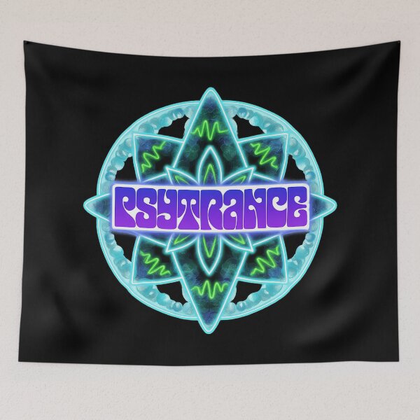 Artikelvorschau, Psytrance-Geometrie entworfen und verkauft von Rave-store-23.