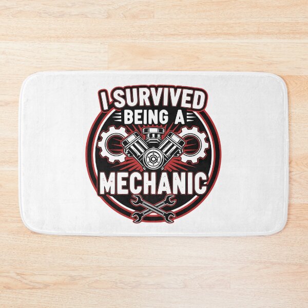 Item preview, I Survived Being a Mechanic – Funny Gearhead designed and sold by LuxeGraphix.