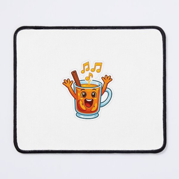 Item preview, Singing Apple Juice Sticker designed and sold by PixeloraFinds.