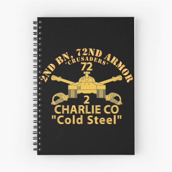 Item preview, Army - 2nd Bn, 72nd Armor - Crusaders - C  Co, Cold Steel - Armor Branch wo US Army X 300 designed and sold by Military Insignia Products.