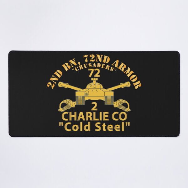 Item preview, Army - 2nd Bn, 72nd Armor - Crusaders - C Co, Cold Steel - Armor Branch wo US Army X 300 designed and sold by Military Insignia Products.