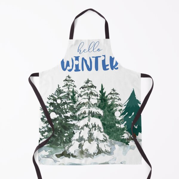 Item preview, Hello Winter – Snowy Forest Landscape Design designed and sold by lumar23.