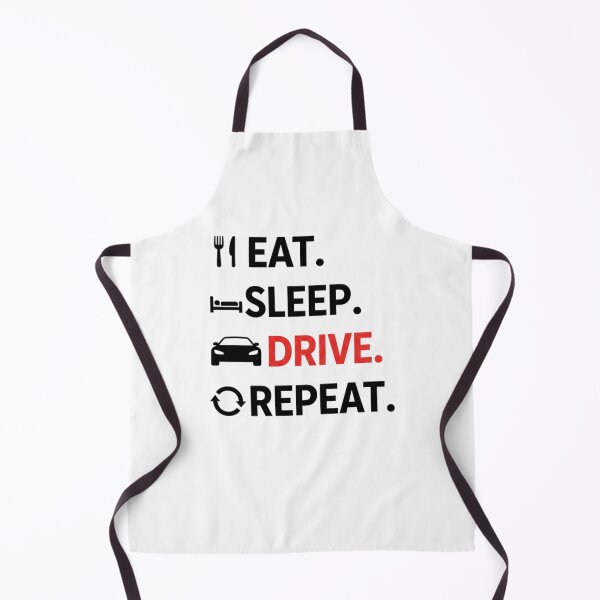 Item preview, Eat Sleep Drive Repeat – Funny & Motivational Car Lover designed and sold by LuxeGraphix.