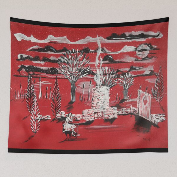 Item preview, Waiting for Trick or Treaters designed and sold by David Zackus.