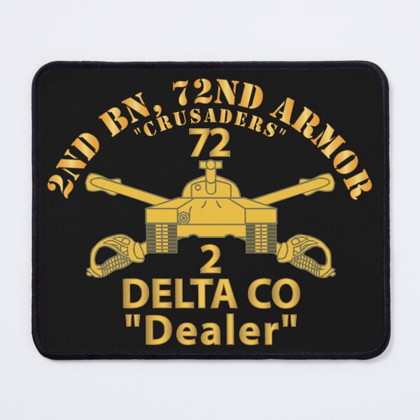 Item preview, Army - 2nd Bn, 72nd Armor - Crusaders - D  Co, Dealer - Armor Branch wo US Army X 300 designed and sold by Military Insignia Products.