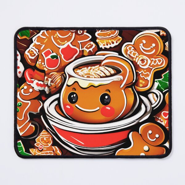 Item preview, Santa and the Gingerbread Men. designed and sold by Zofia Sosnecka.