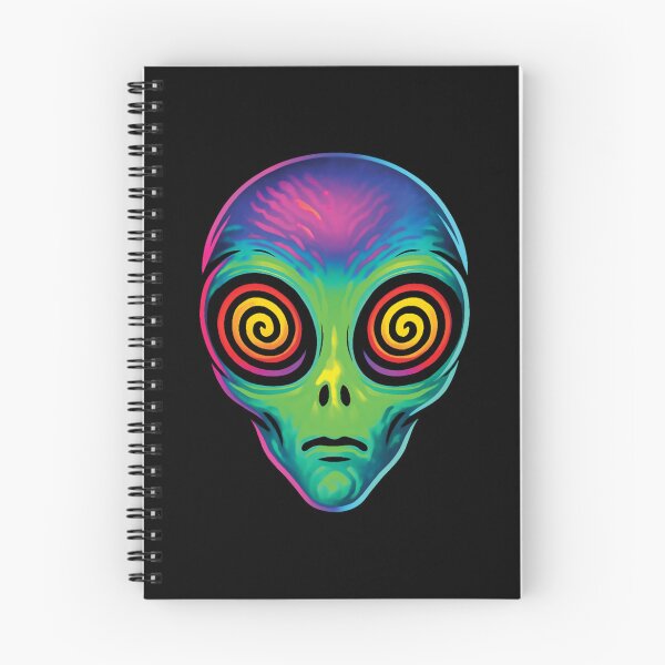 Item preview, Psychedelic Alien Vision | 90s Rave Aesthetic | Trippy Extraterrestrial Art designed and sold by Neon Hollow.