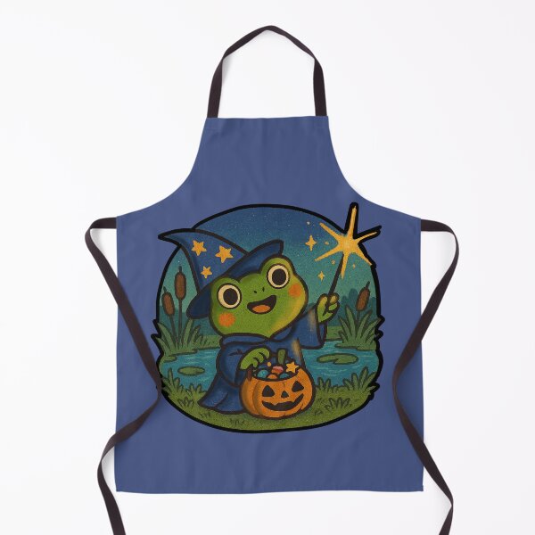 Item preview, Wizard Frog Halloween Magic designed and sold by MythicPixel.