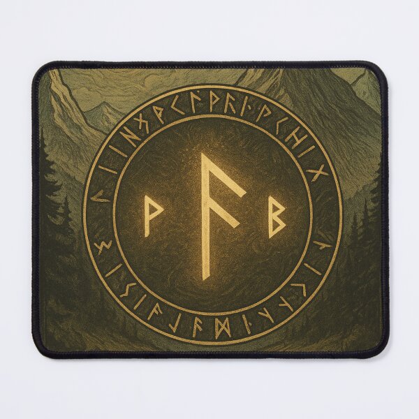 Item preview, the runes, Wunjo, Ansuz and Berkana designed and sold by Jonrir-Seidr.