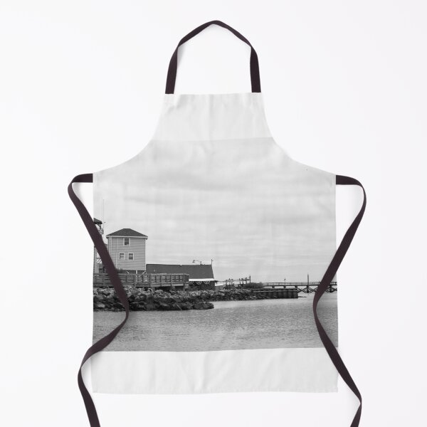 Item preview, Coastal Buildings by a Pier designed and sold by Cynthia48.