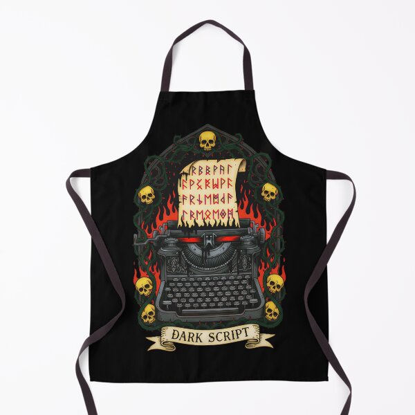 Item preview, Dark Script: Vintage Occult Typewriter designed and sold by CoffinsArt.