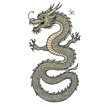 Artwork thumbnail, Chinese dragon by Tienda de RobbGar