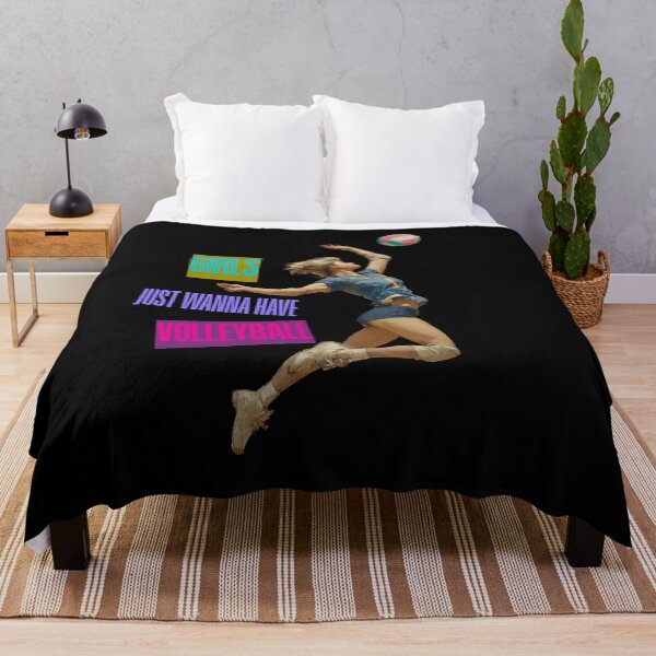 Item preview, Volleyball Opposite Hitter Shirt for Girls and Women Funny Volleyball Player Tee “Girls Just Wanna Have Volleyball” designed and sold by daila70.