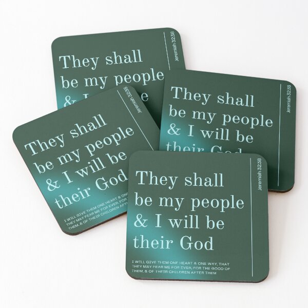 Item preview, Jeremiah 32:38-39 designed and sold by Undonemadenew.