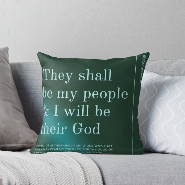 Item preview, Jeremiah 32:38-39 designed and sold by Undonemadenew.