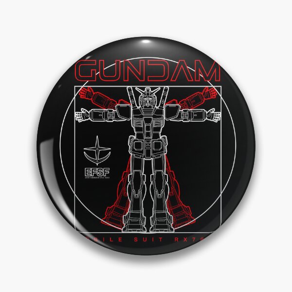 Item preview, 513 Vitruvian Gundam Dark designed and sold by Yexart.