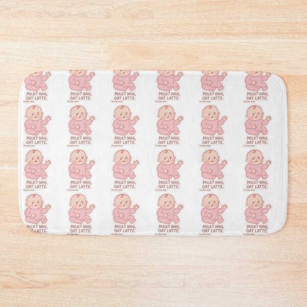 Item preview, Milk? Nah, oat latte. designed and sold by Le Monde De Rosie.